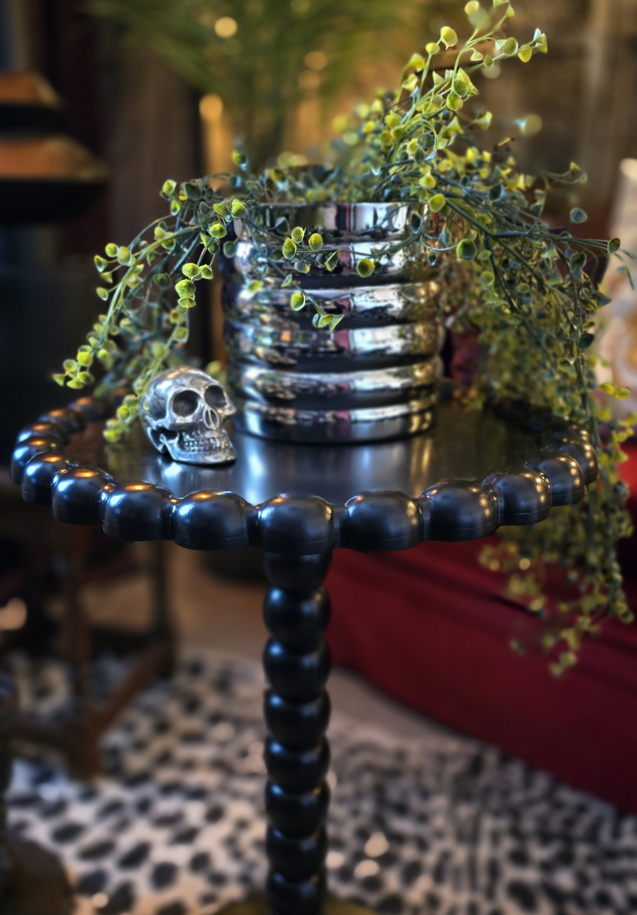 Sidobord / Piedestal  - Black Pearl - 2