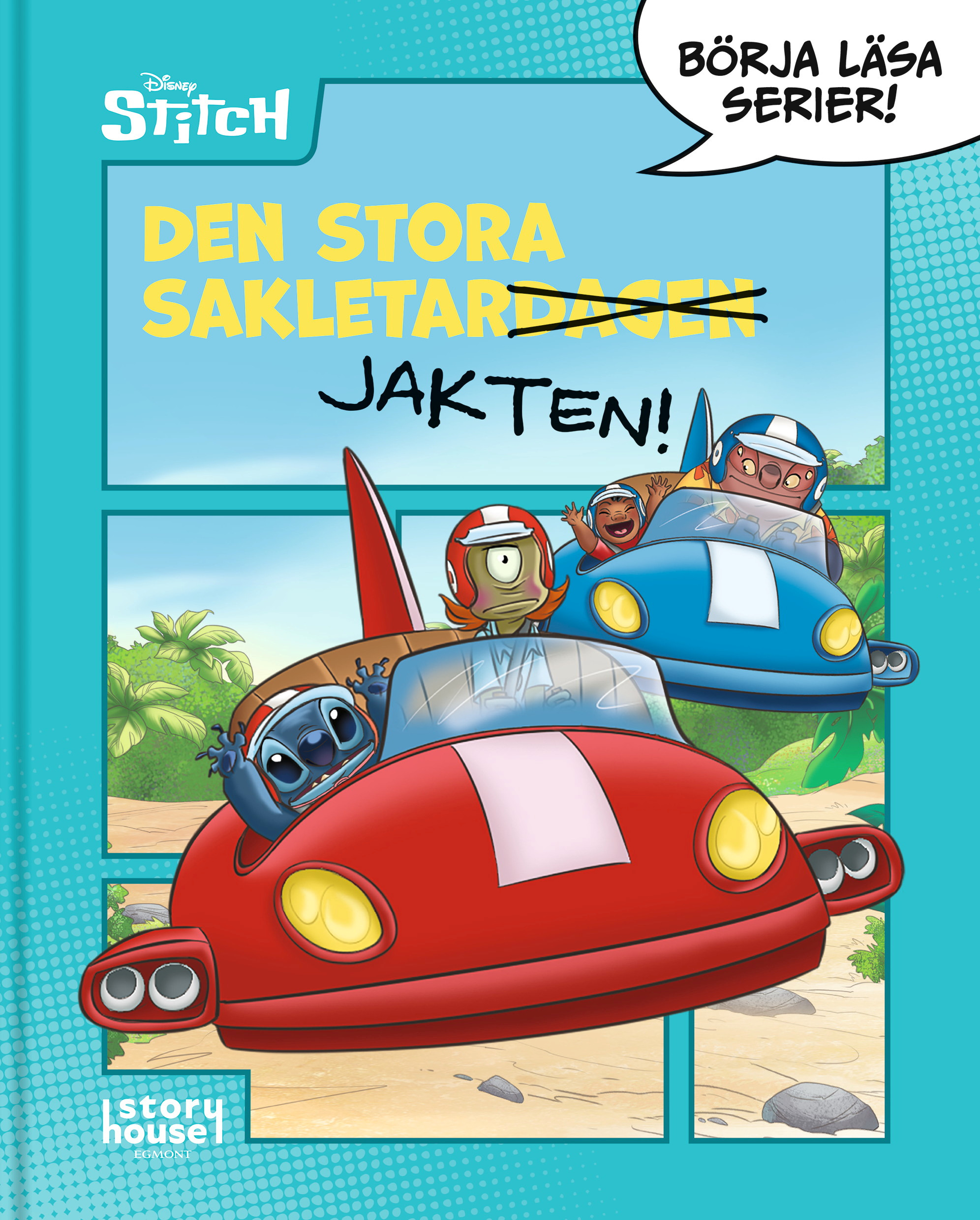 Stitch Den stora sakletarjakten, börja läsa serier!