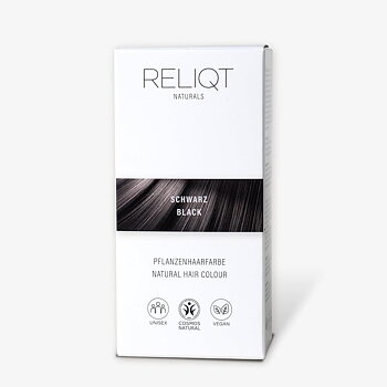 Örthårfärg Svart eko 100g RELIQT