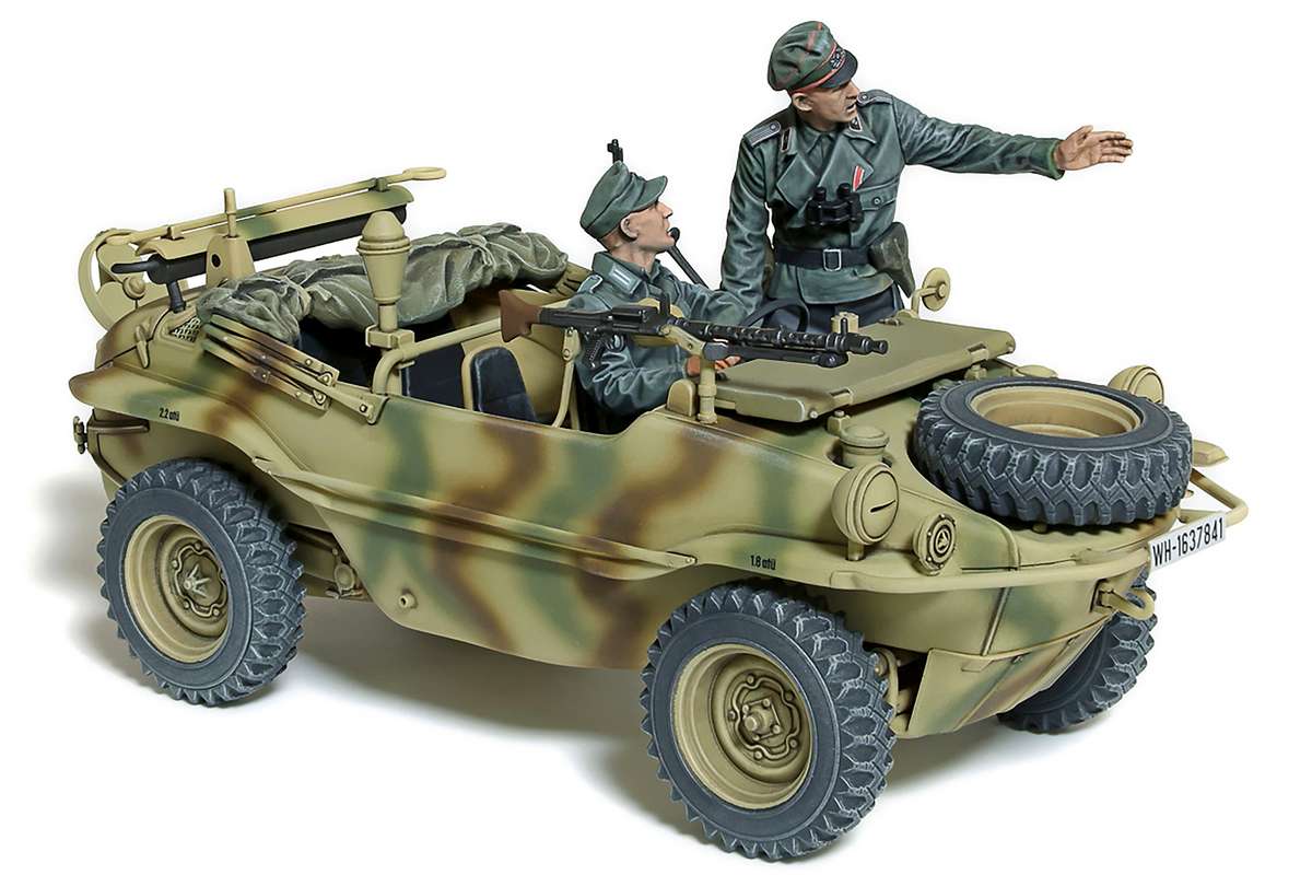 Tamiya 35393 1/35 German Schwimmwagen Type 166 (Wide Wheel Version)