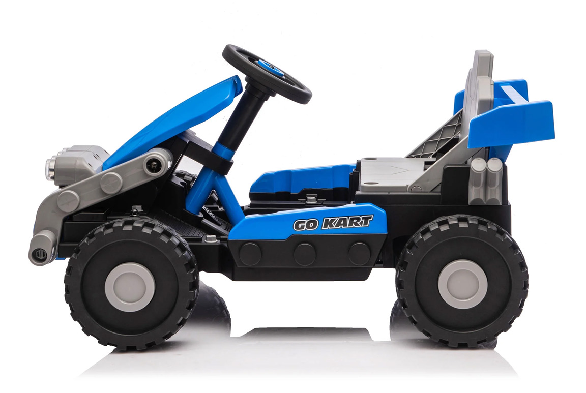 Transformers Ventura 2-i-1 Jeep & Gokart för barn Blå - 6