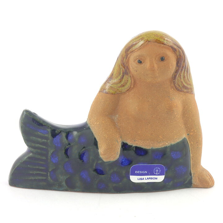 リサラーソン  MINIATYRER シリーズ  人魚  Sjojungfru  1963年 8,5cm (2)