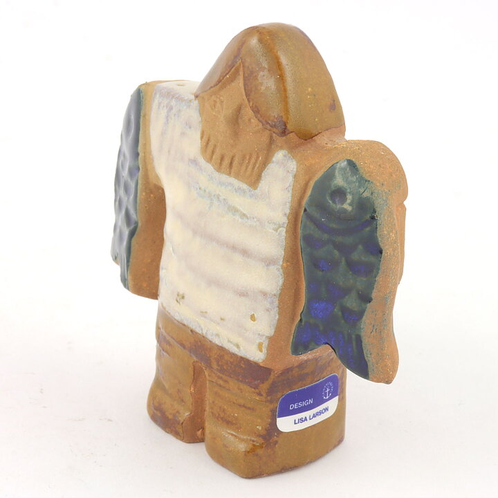 Lisa Larson (Miniatures 1963) Fantastic Fisherman 7,5 cm (2)
