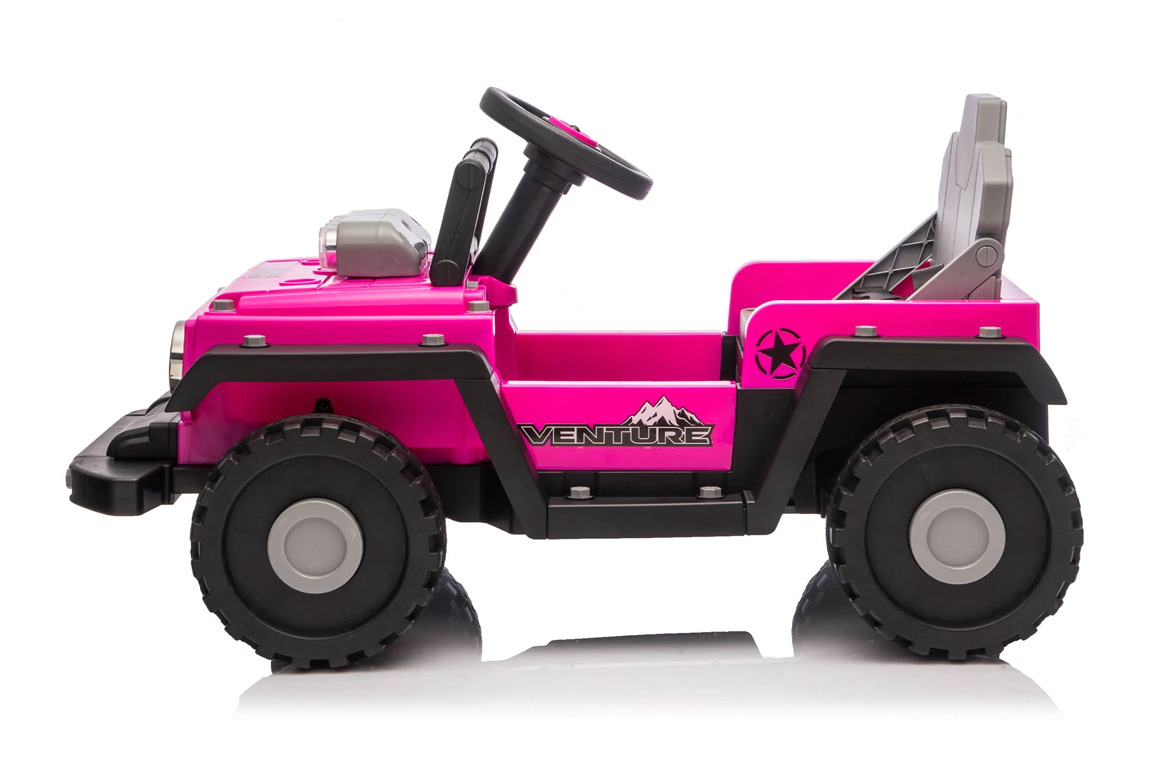 Transformers Ventura 2-i-1 Jeep & Gokart för barn Rosa - 3