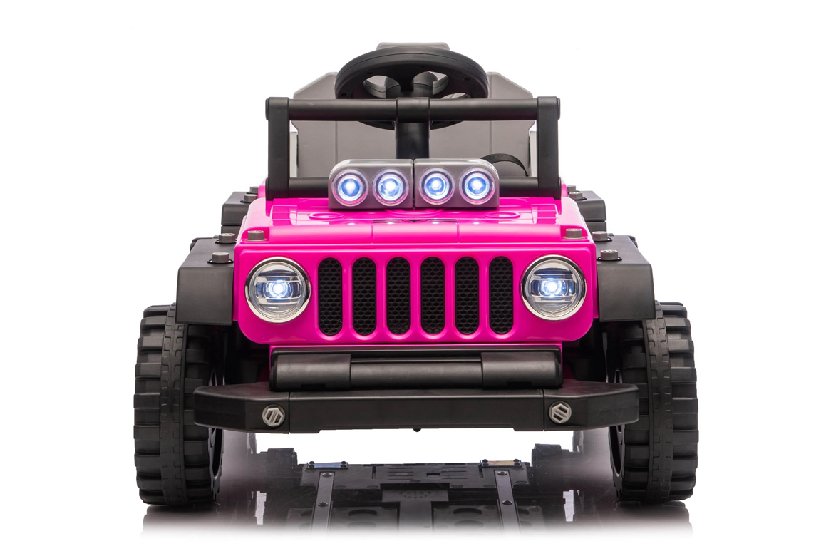 Transformers Ventura 2-i-1 Jeep & Gokart för barn Rosa - 2