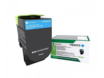 Lexmark 2,300, Colour Laser, cyan