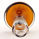 Mona Morales-Schildt (1960s) Brown/Clear Modern Candleholder 17 cm (1)