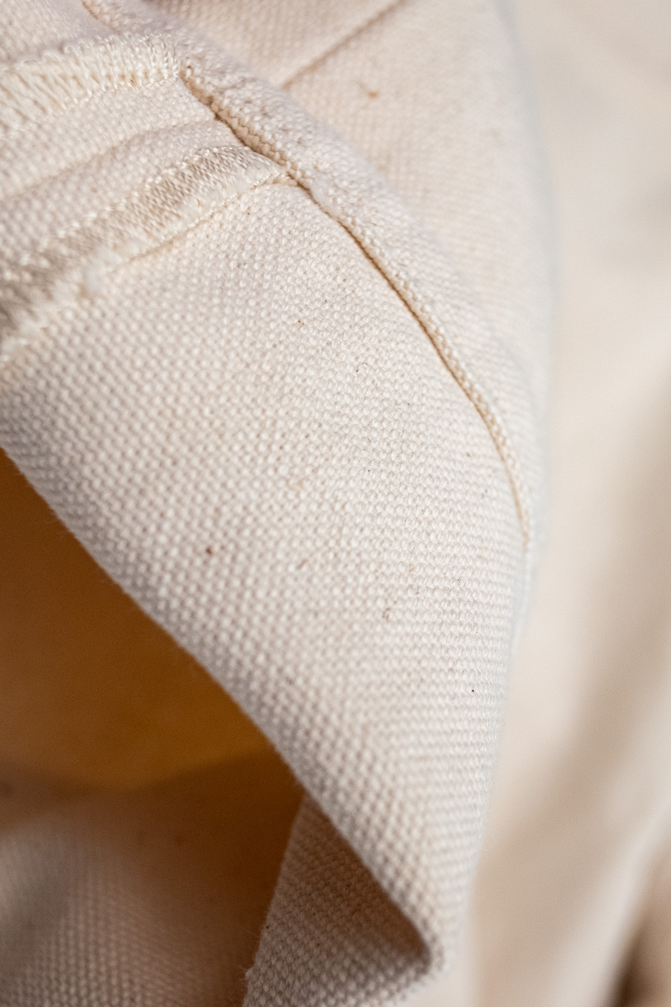 Indigofera - Duke Smithson Canvas Ecru Rinsed 13oz - 6