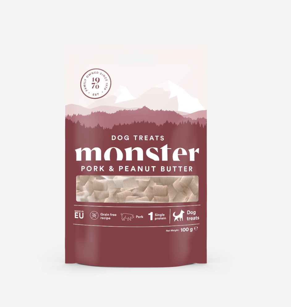 Monster Treats Pork & Peanut Butter