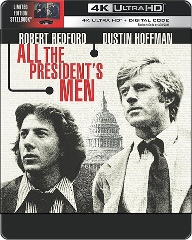 All The President's Men - Limited Edition Steelbook (BLU-RAY 4K ULTRA HD)