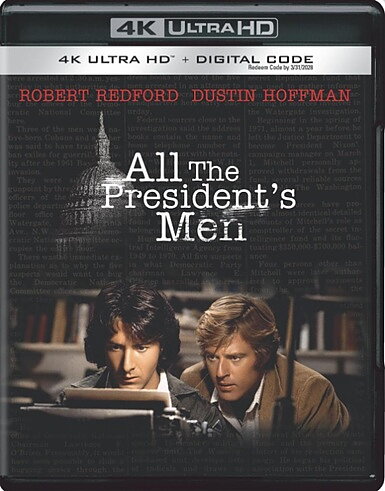 All The President's Men (BLU-RAY 4K ULTRA HD)