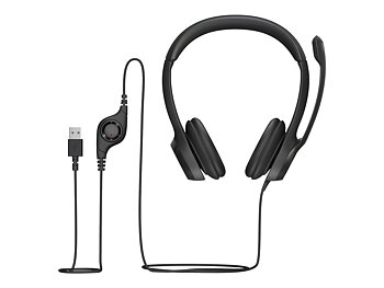 Logitech USB-headset H390 trådbundna hörlurar