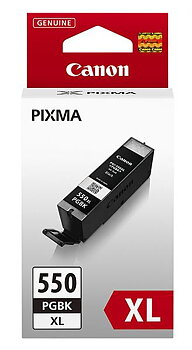 Canon PGI 550PGBK XL Sort 500 sider Blækbeholder 6431B001