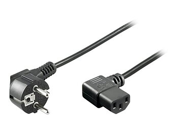 goobay Strömkabel 1.5m Svart