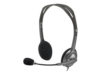 Logitech Stereo H111 Trådbundna Hörlurar Svarta