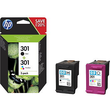HP Bläck 301 Combopack