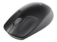Logitech M190 Normalstor trådlös mus kol