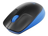 Logitech M190 Normalstor trådlös mus blå