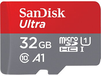 SanDisk Ultra microSDHC 32GB + SD Adapte