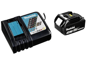 Makita Batteriladdare + Batteri BL1830B + DC18RC