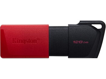 Kingston DataTraveler Exodia M 128GB USB 3.2 Gen 1 USB stick Sort Rød