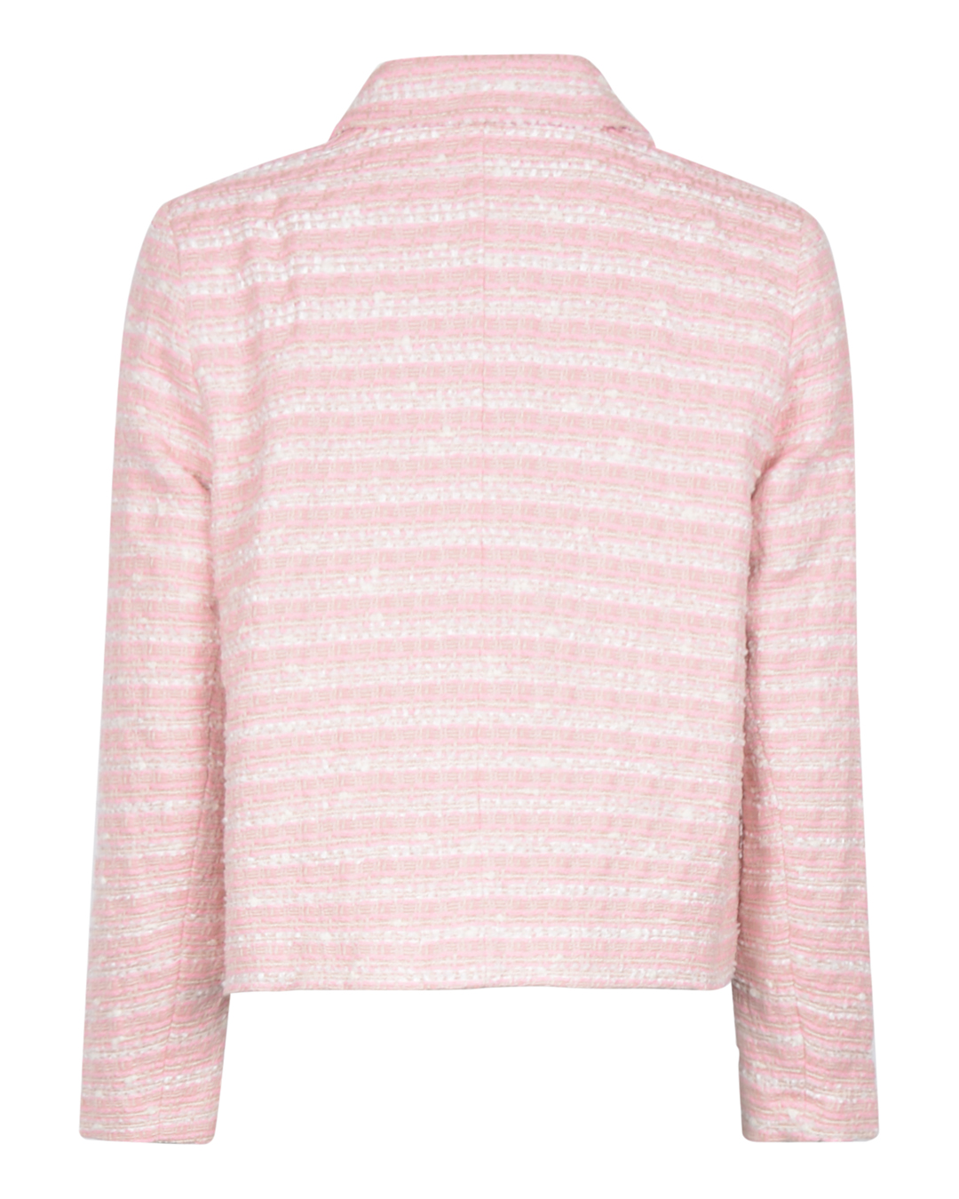 Jacka Jandi N cropped rutig rosa - 3