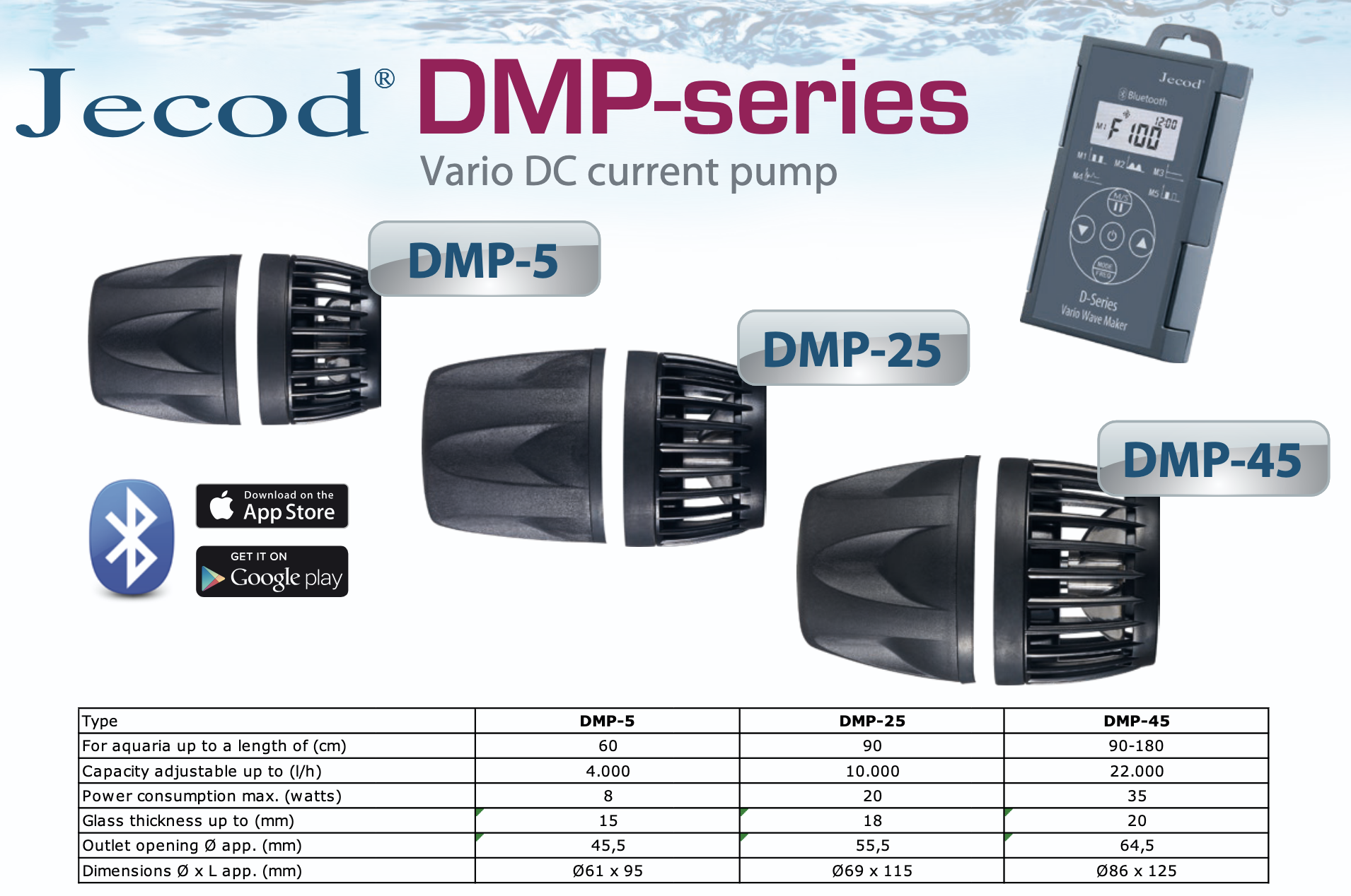 Jecod DMP wavemaker - 2