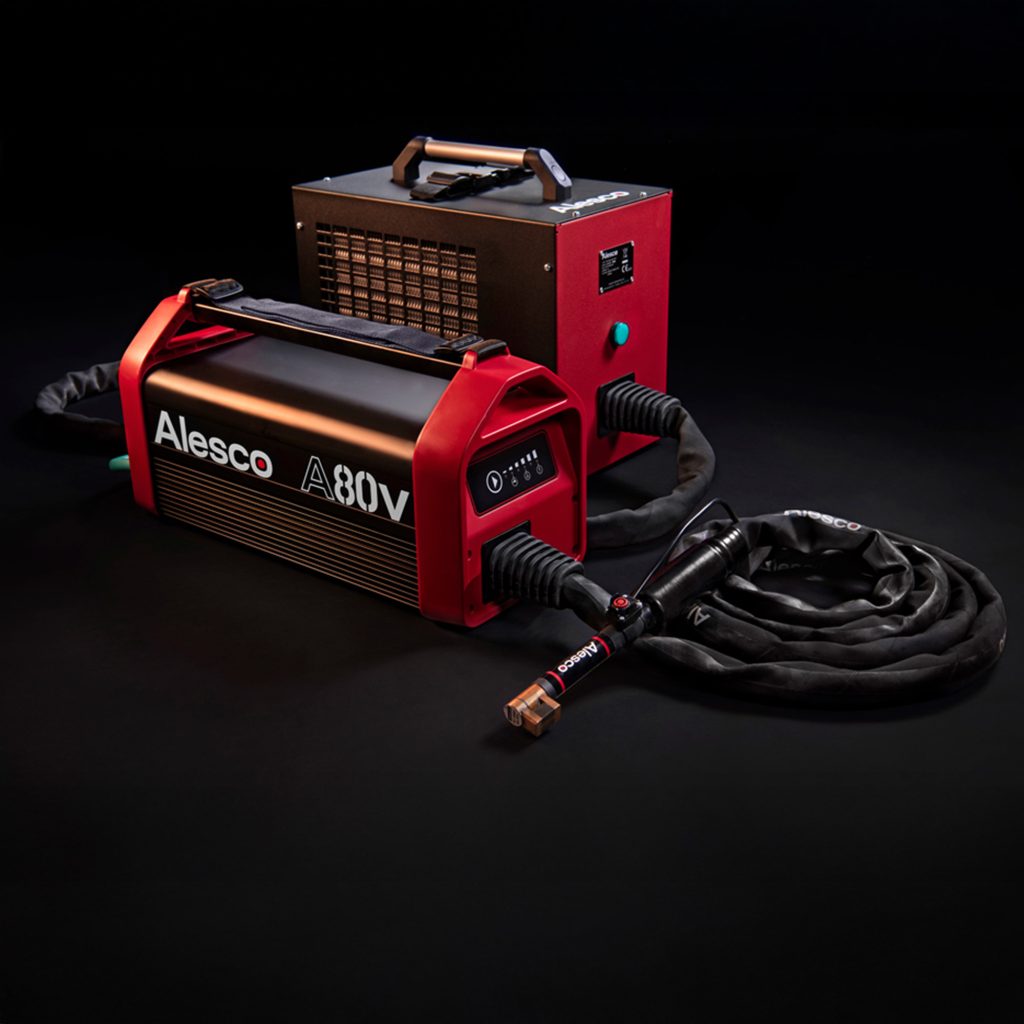 Alesco A80V + NIX1 – portabel induktionsvärmare (3 m slang) - 3