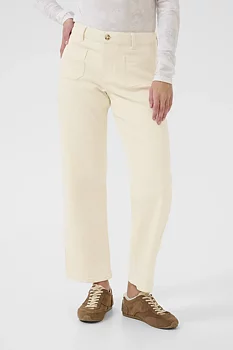 Cream Natalia 7/8 Straight Twill Natural Sand
