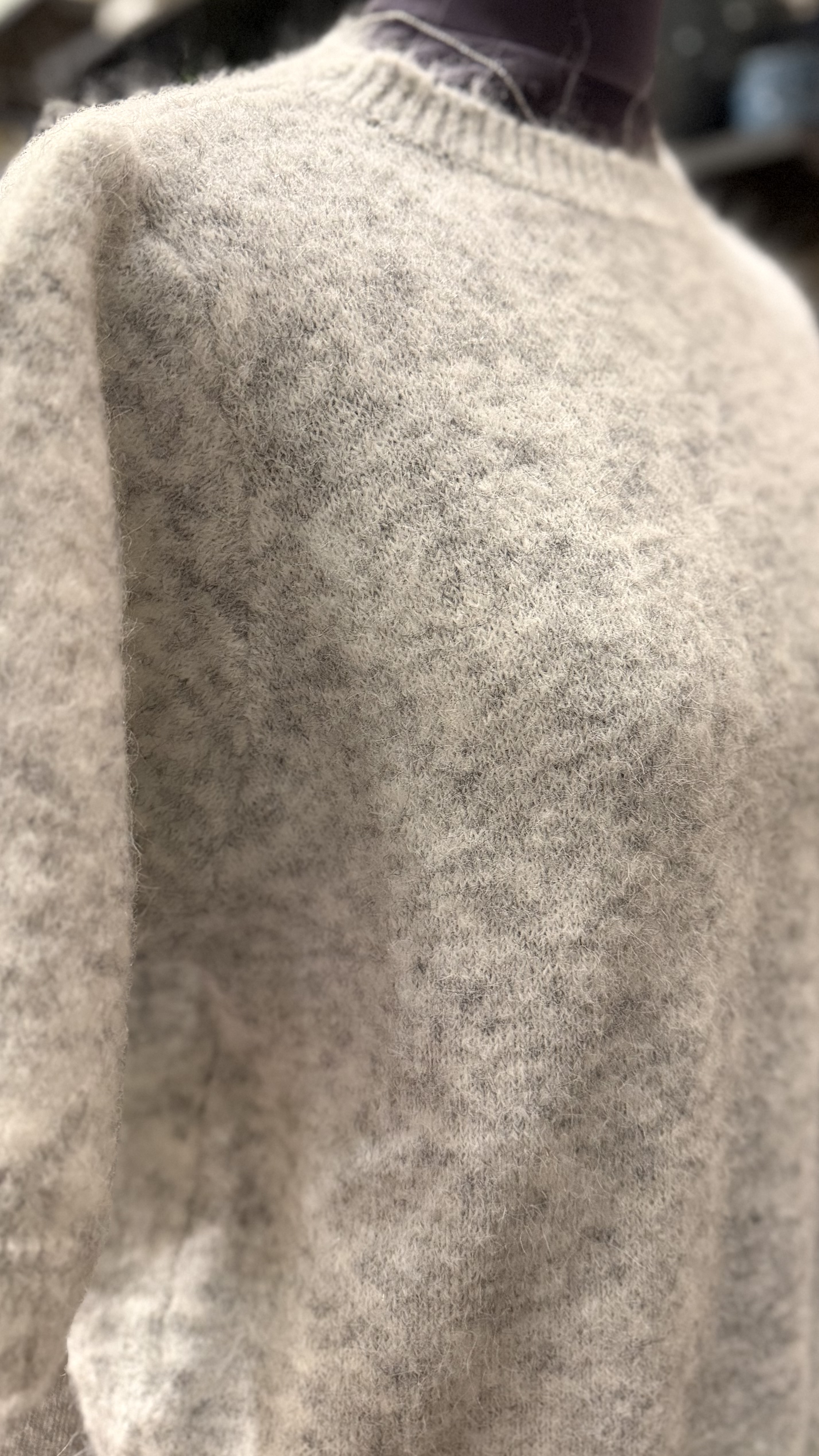 Liza- knit-light grey - 2