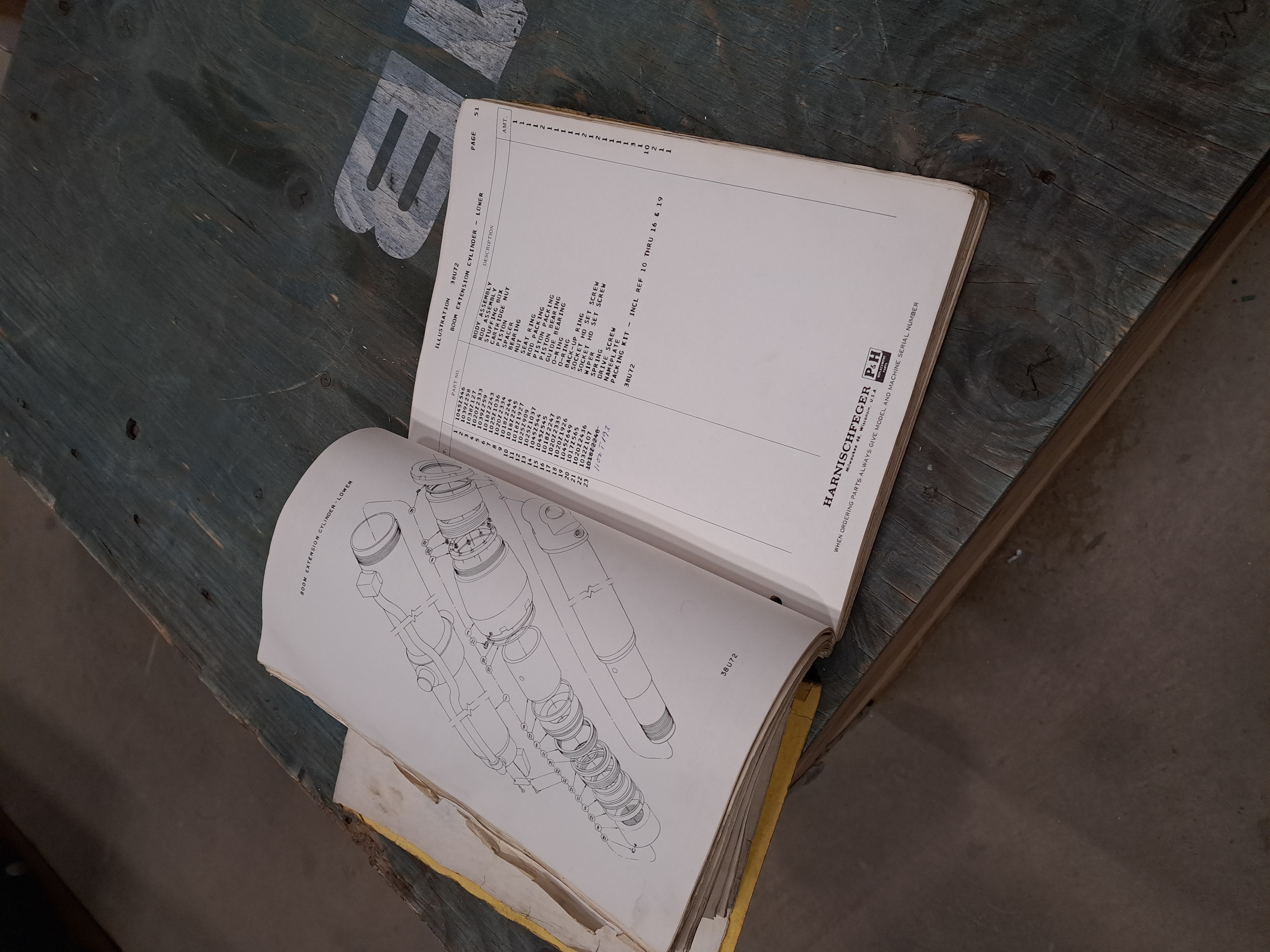 Replacement parts manual - 2