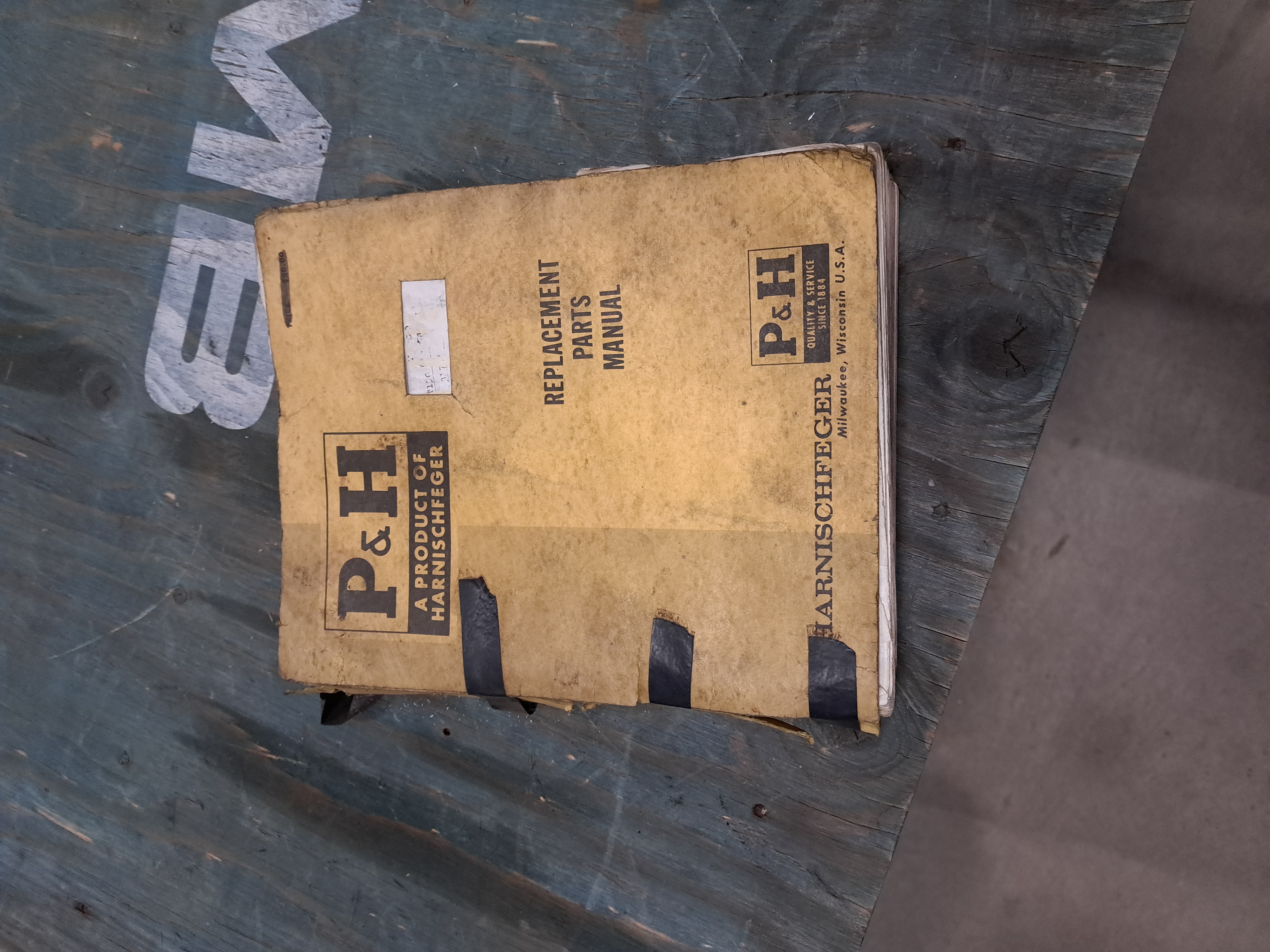 Replacement parts manual