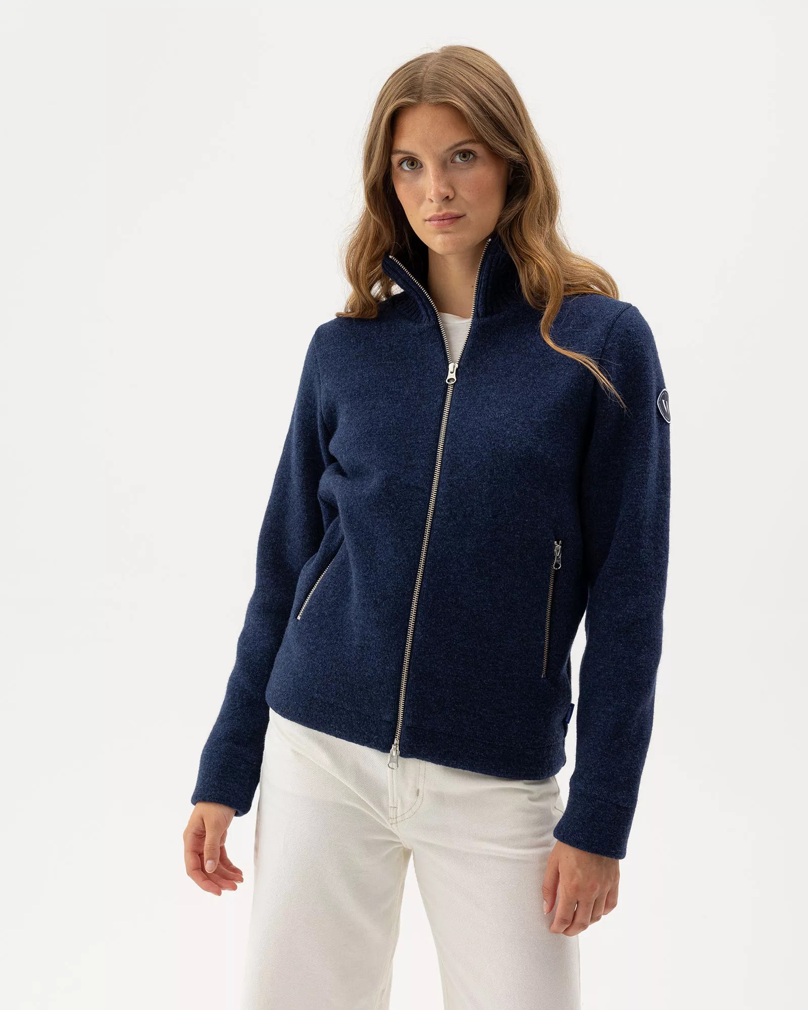 Claire Fullzip WP - Dark Blue - Holebrook