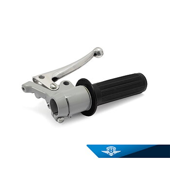 Drosselklappe komplett 273.4 Grau/KSZ Puch X50-2