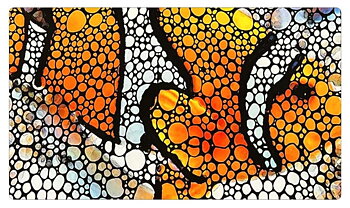 Pinball aquarium mat