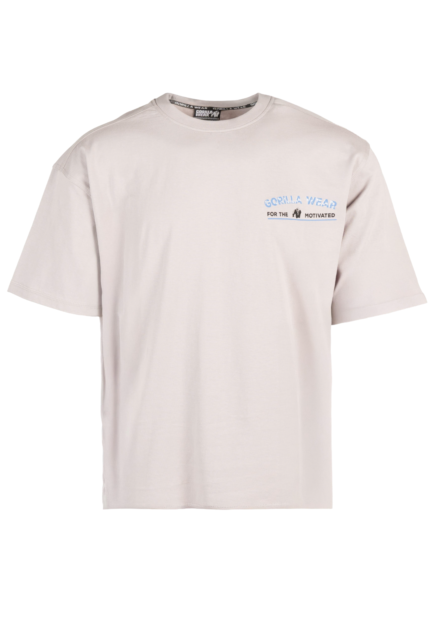 Macon Oversized T-Shirt, light grey