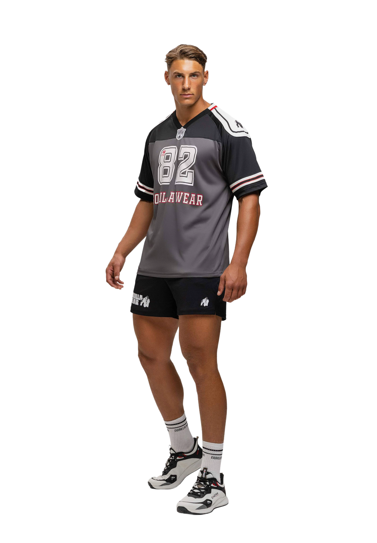 Tyler Football Jersey, black/white - 5