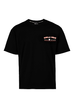 Macon Oversized T-Shirt, black