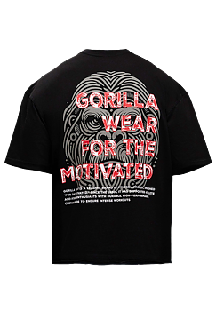 Macon Oversized T-Shirt, black