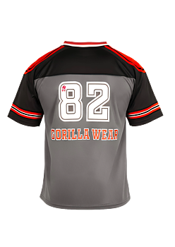Tyler Football Jersey, black/red