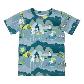 T-shirt  Mumin Störtflod - Blå