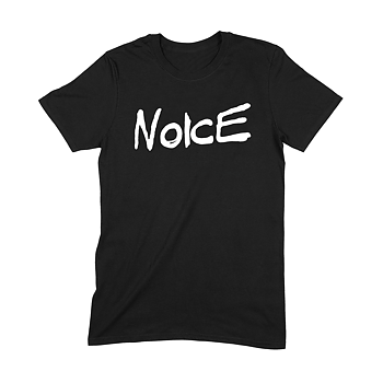 NOICE - KIDS T-SHIRT, LOGO (BLACK)
