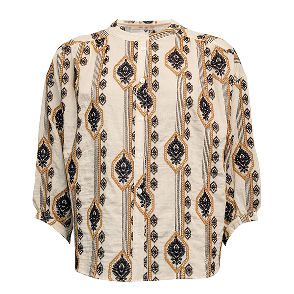 Costamani - Crocus Shirt Dark Blue Pattern - 7