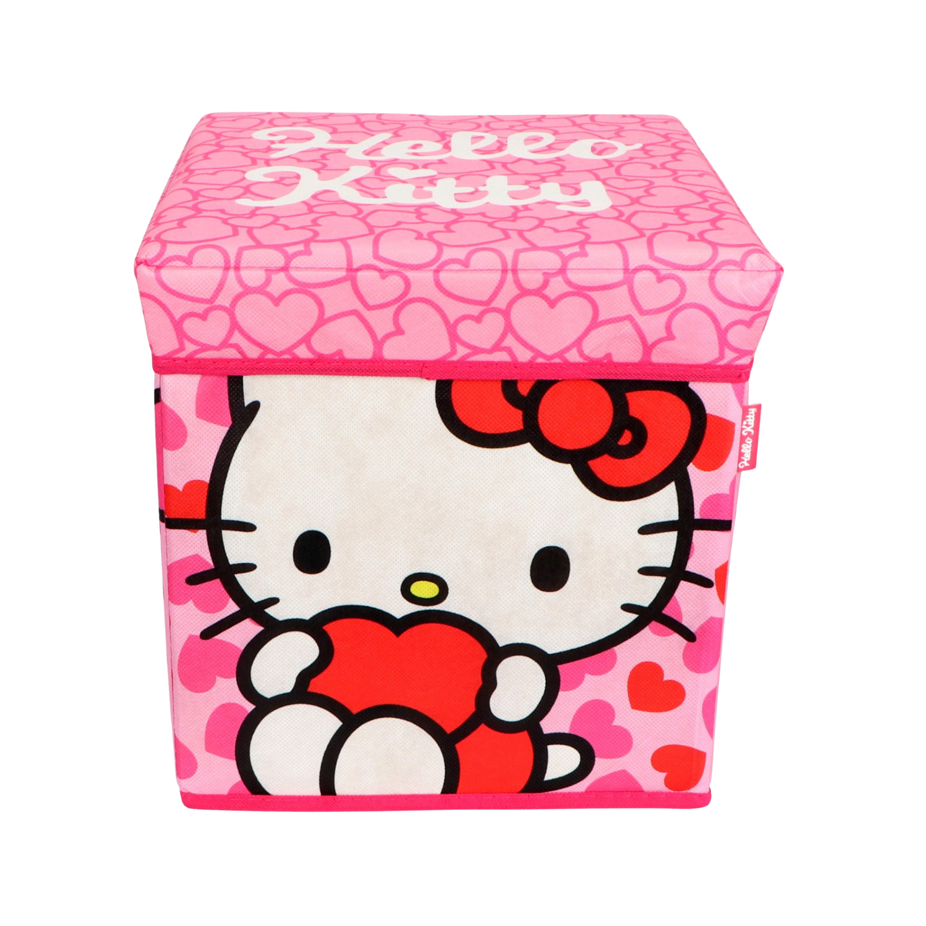 Hello Kitty Förvaringslåda/stol - Pall med Förvaring - 3