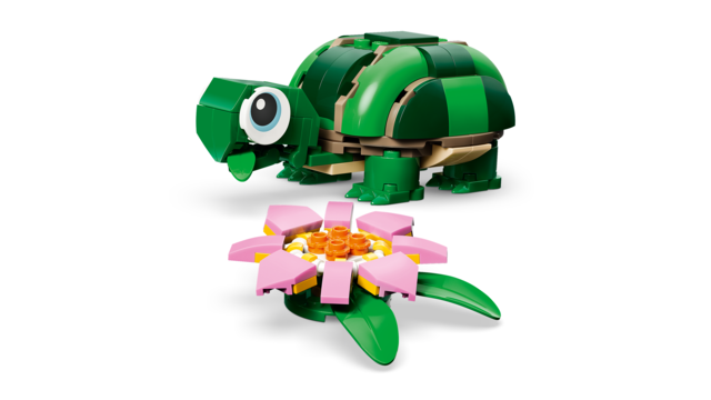 LEGO Creator Sköldpadda med näckros V29 31377 - 4