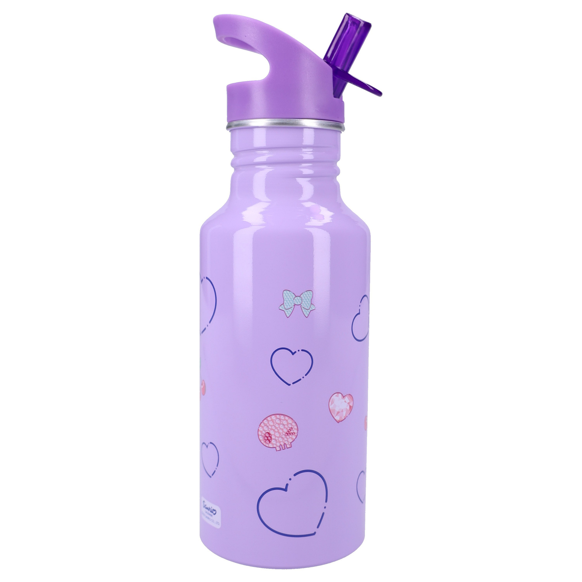 Kuromi Vattenflaska i Aluminium 500ml - Keep It Cool   - 3
