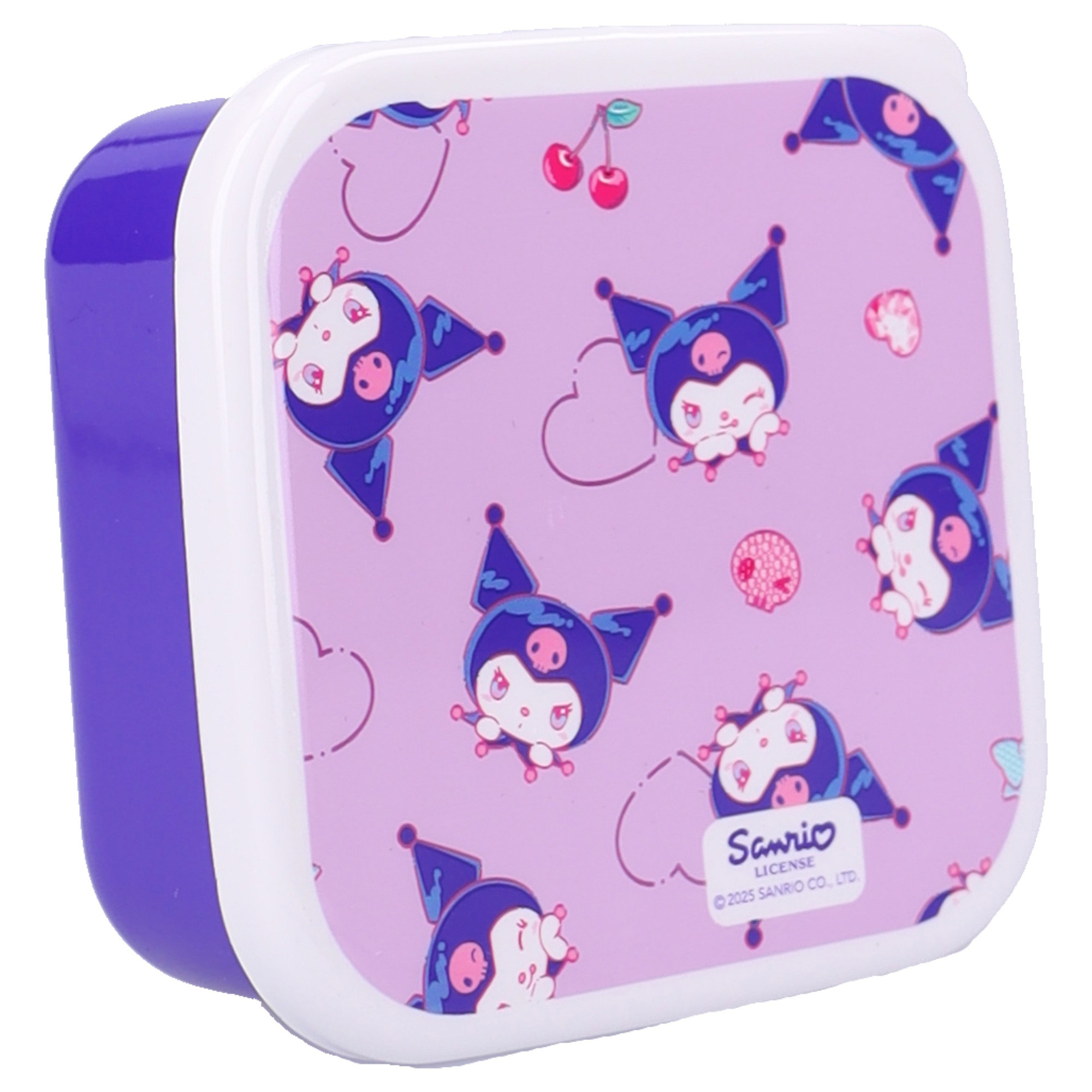 Kuromi 3-Pack Stapelbara Matlådor - Fresh Bites - 6