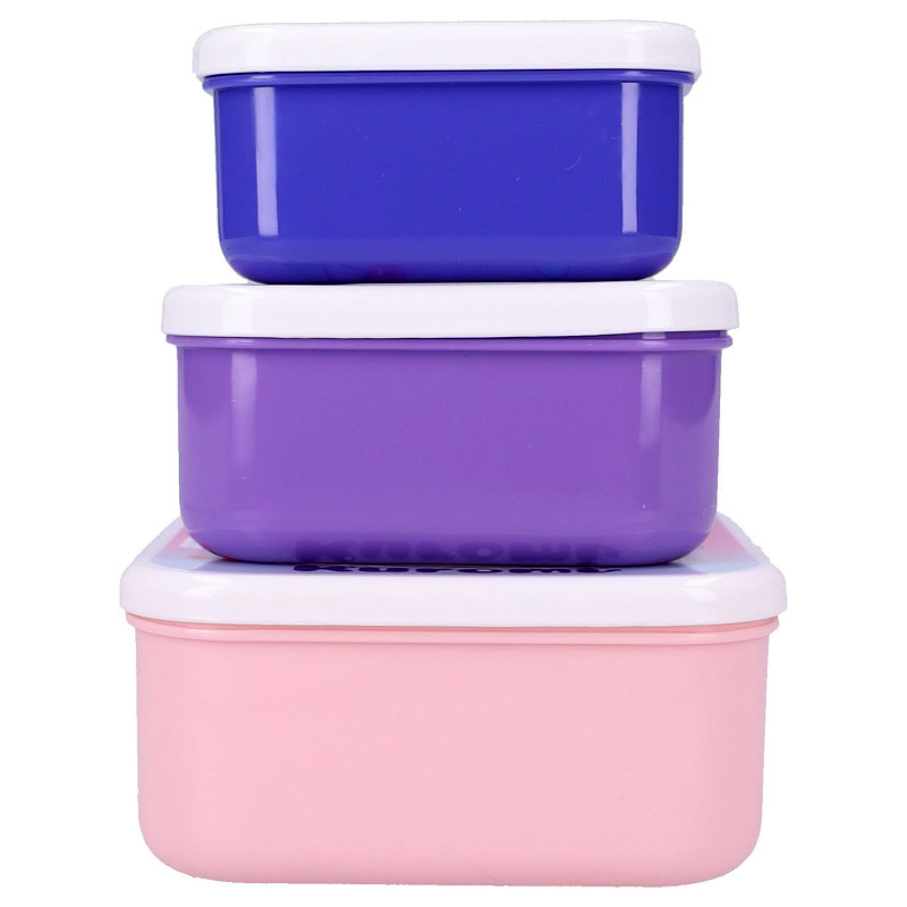 Kuromi 3-Pack Stapelbara Matlådor - Fresh Bites - 4