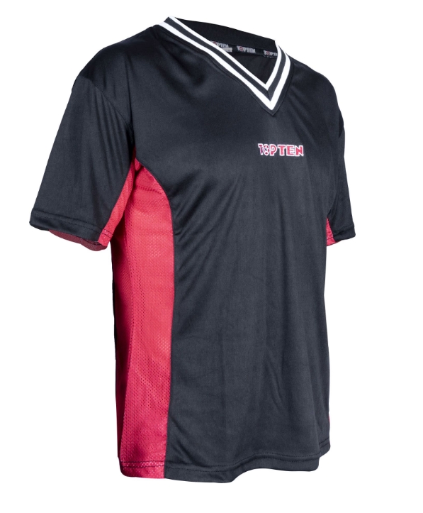 Topten T-shirt WAKO Slimfit Svart/Röd - 2