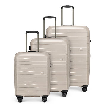 Hårda resväskor - AIRBOX AZ18 3-set 75/65/55 Champagne